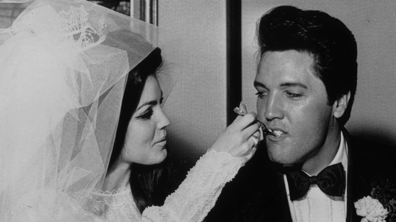 Priscilla and Elvis Presley