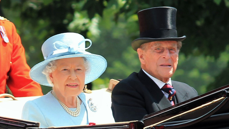 Queen Elizabeth and Prince Philip together