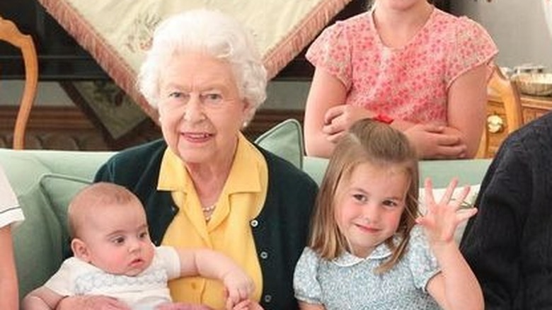 Queen Elizabeth Charlotte family photo