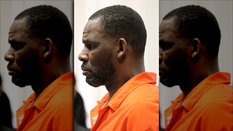 R. Kelly at the Leighton Criminal Courthouse in 2019