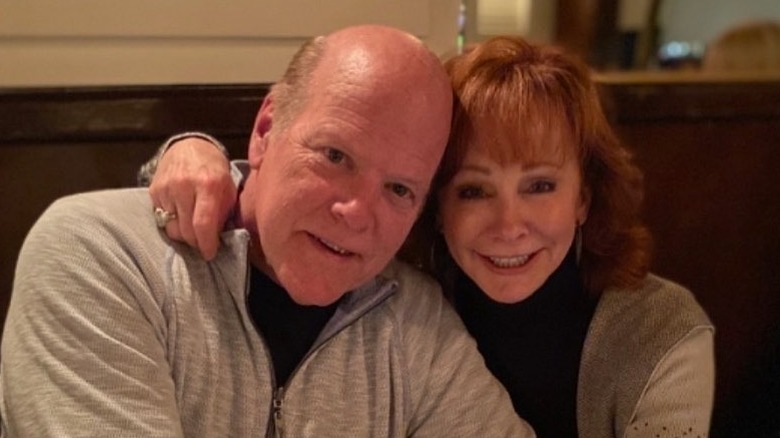 Rex Linn Reba McEntire dinner 