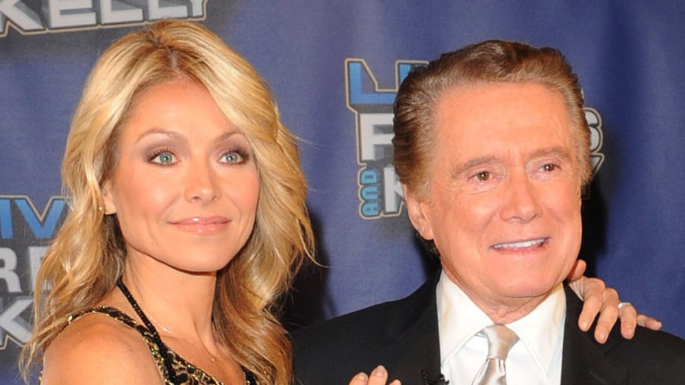 Kelly Ripa and Regis Philbin