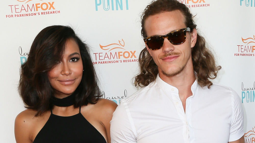 Ryan Dorsey and Naya Rivera on the red carpet