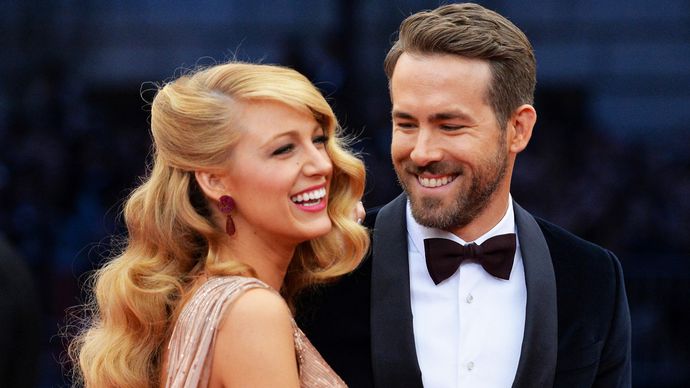 Blake Lively and Ryan Reynolds on red carpet