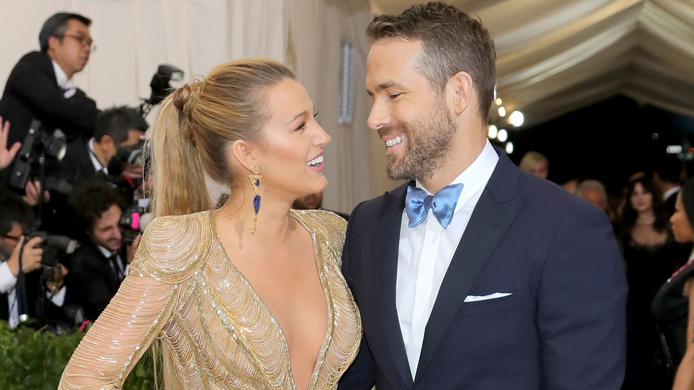 Blake Lively and Ryan Reynolds on red carpet