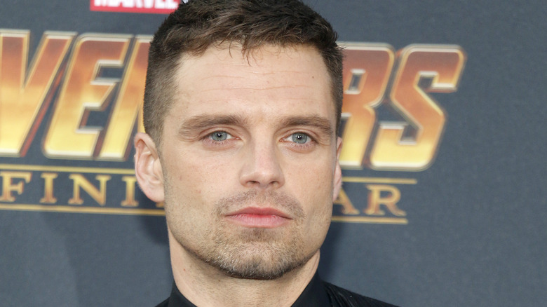 Sebastian Stan at Avengers premiere