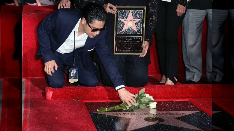 Chris Pérez at Selena's Walk of Fame Star 