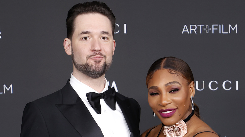 Alexis Ohanian and Serena Williams posing together