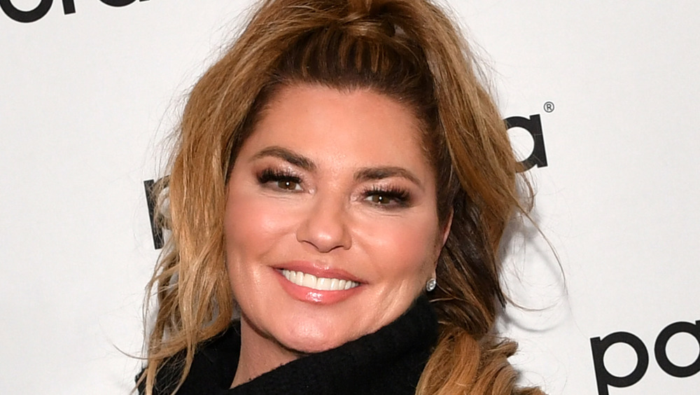 Shania Twain smiling