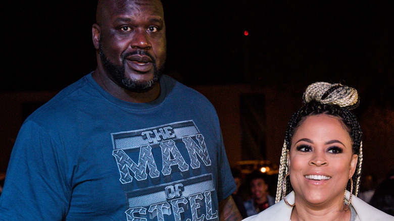 shaquille and shaunie o'neal at event in 2018