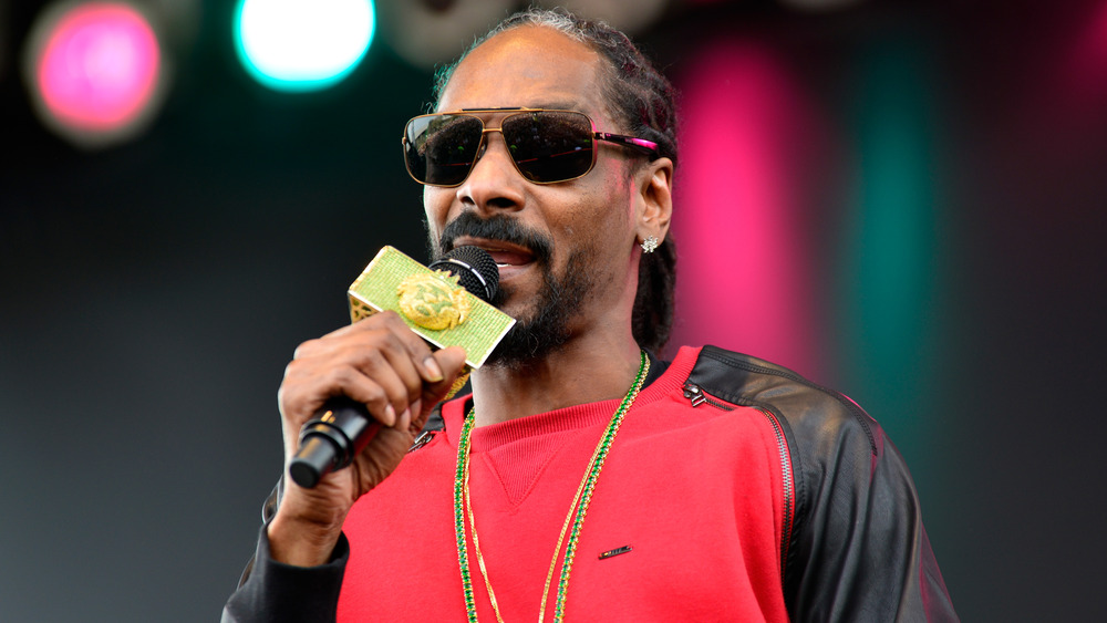 Snoop Dogg performing