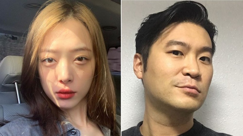 Sulli and Choiza