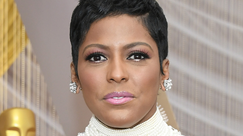 Tamron Hall posing