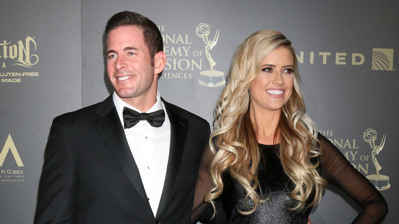 Tarek El Moussa and Christina Haack on the red carpet