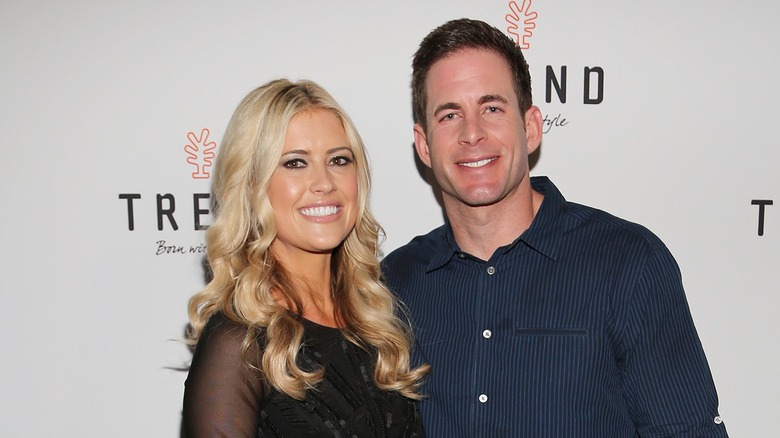 Christina Haack and Tarek El Moussa on the red carpet