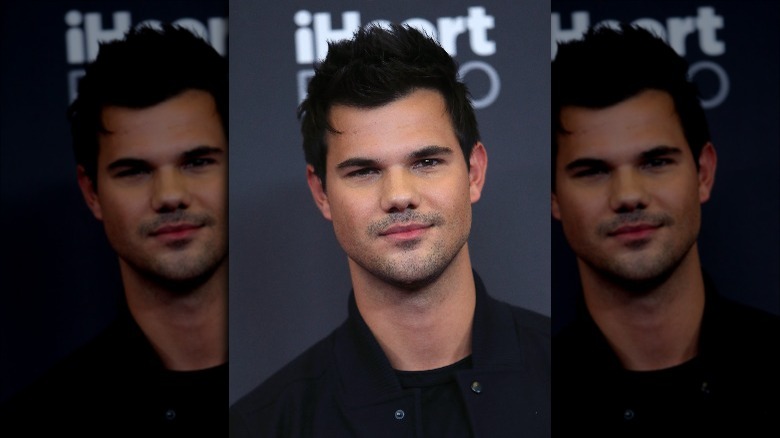 Taylor Lautner looking relaxed