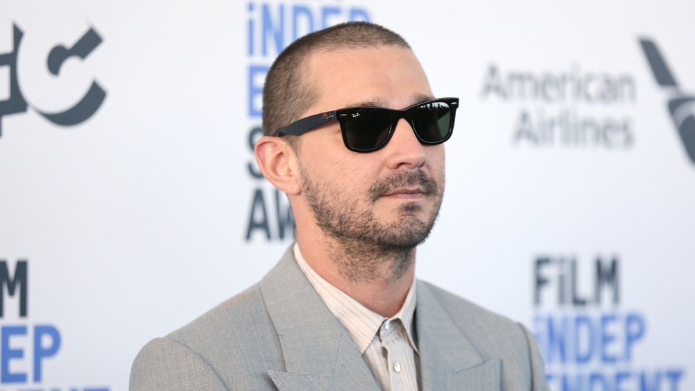 Shia LaBeouf at award show