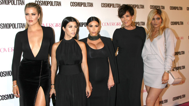 The Kardashains and Jenners red carpet event