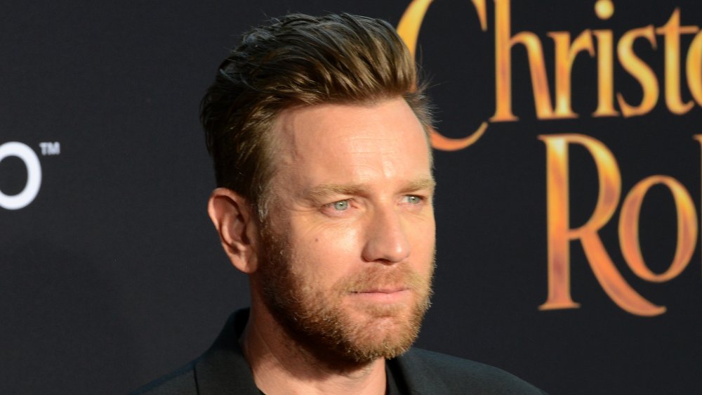 Ewan McGregor attending the Christopher Robin premiere in 2018