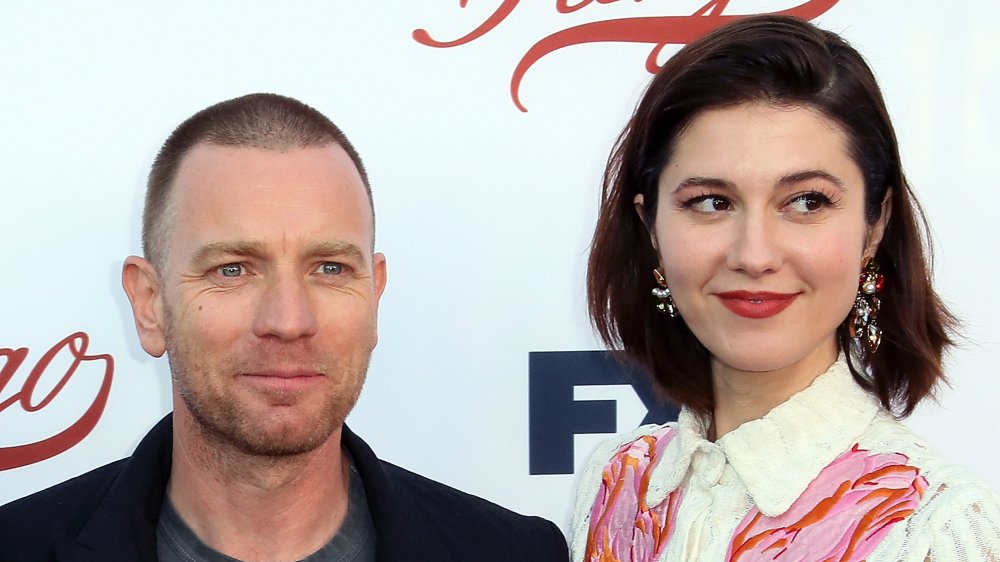 Ewan McGregor and Mary Elizabeth Winstead attending a Fargo event weeks before his 2017 separation