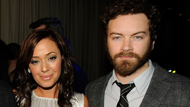 Leah Remini and Danny Masterson at an event 