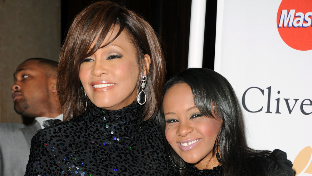 Whitney Houston with Bobbi Kristina Brown 