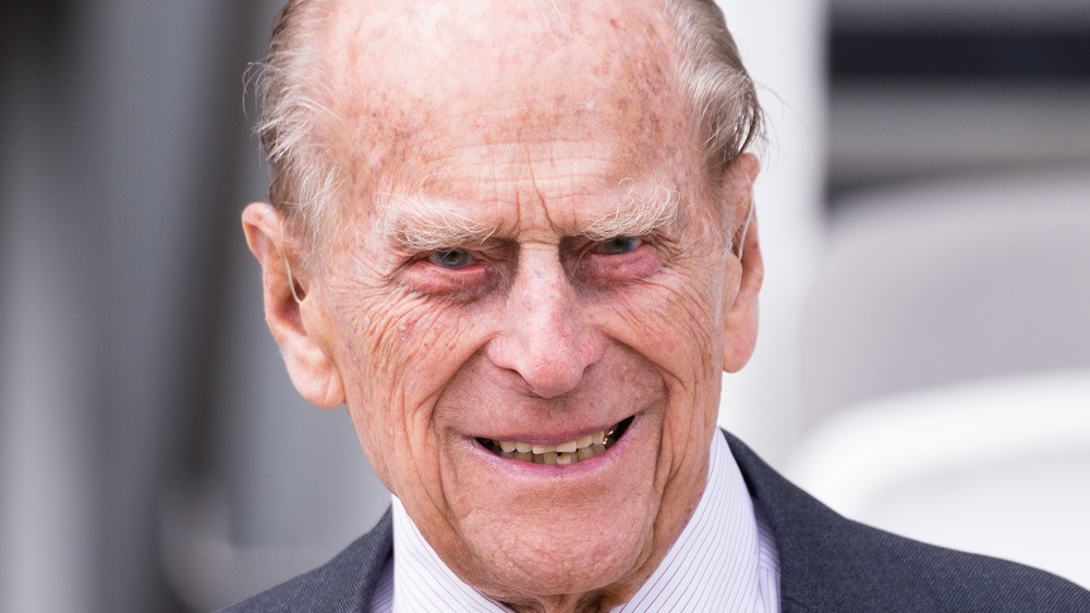 Prince Philip smiling