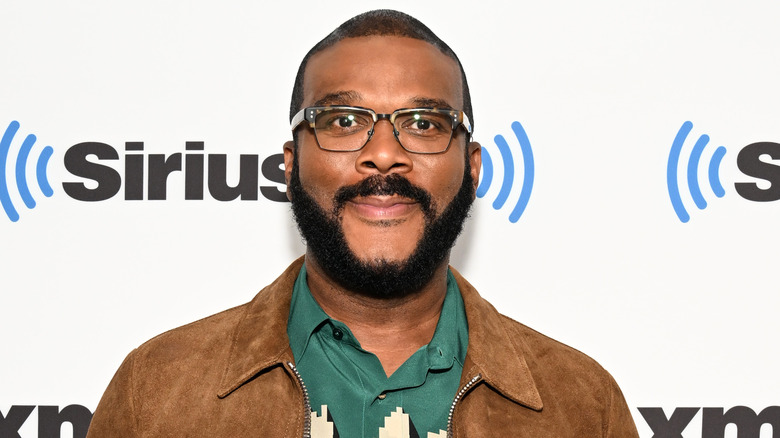 Tyler Perry smiling