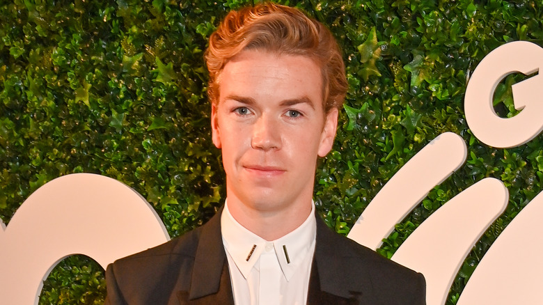 Will Poulter smiling hair quiff