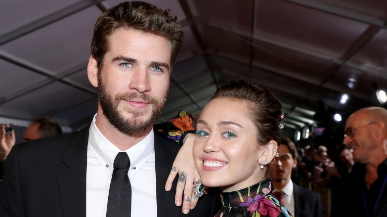 Liam Hemsworth and Miley Cyrus