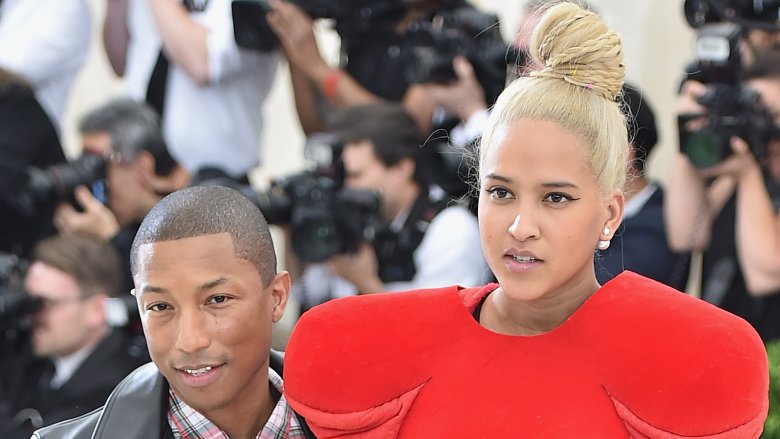 Pharrell and Helen Lasichanh