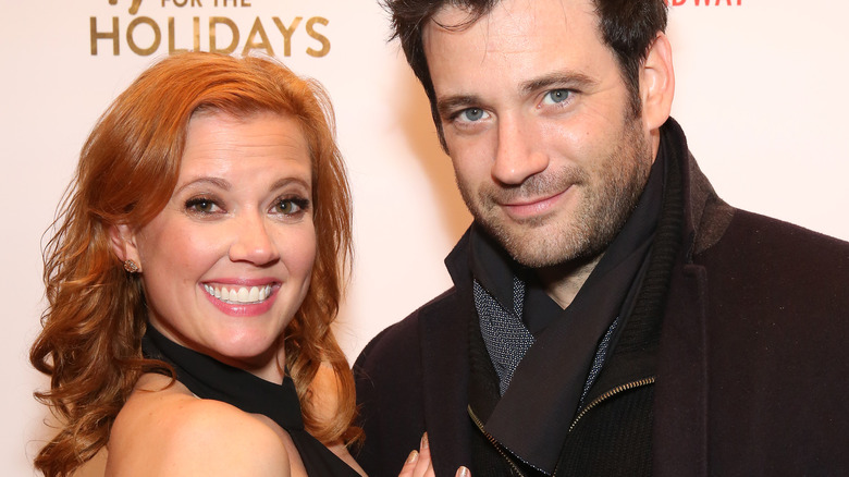 Patti Murin and Colin Donnell posing