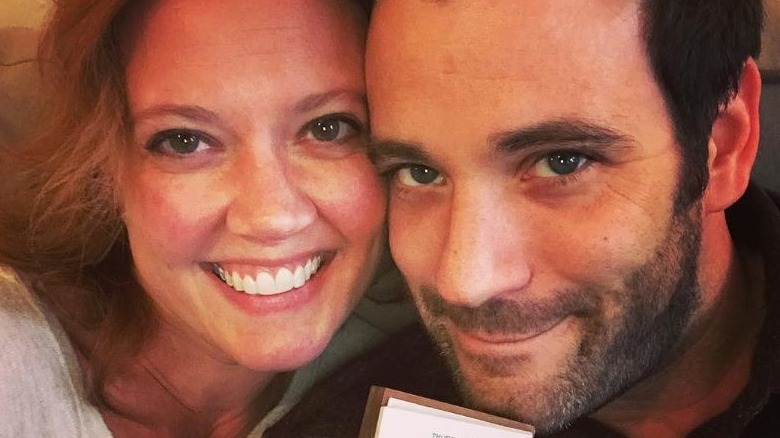 Patti Murin and Colin Donnell close-up