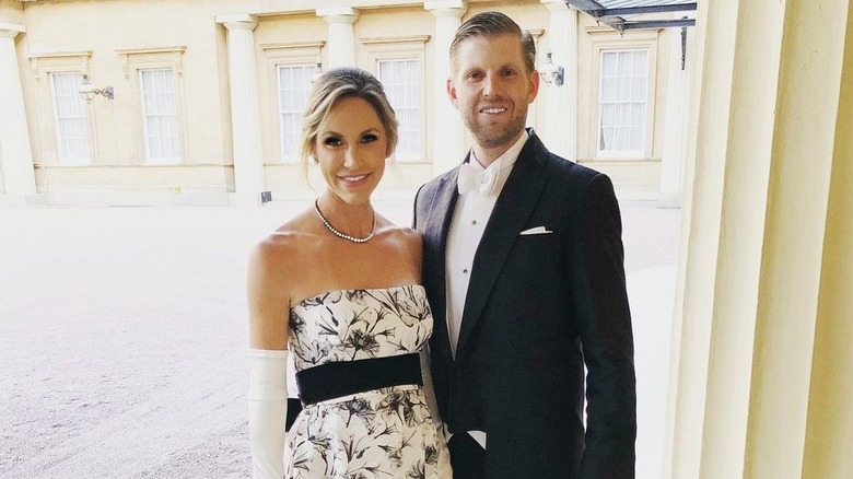 Eric and Lara Trump at Buckingham Palace