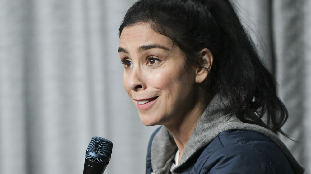 Sarah Silverman smiling