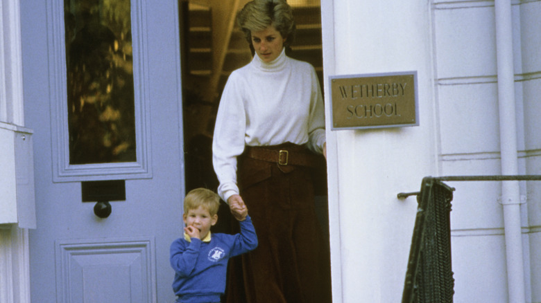 Prince Harry and Princess Diana