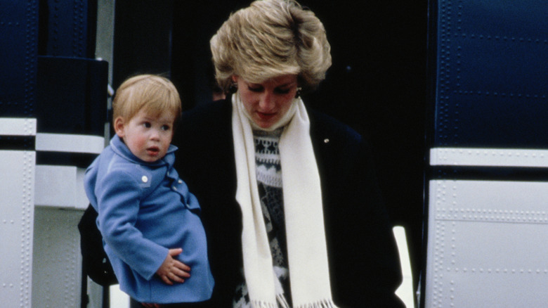 Prince Harry and Princess Diana