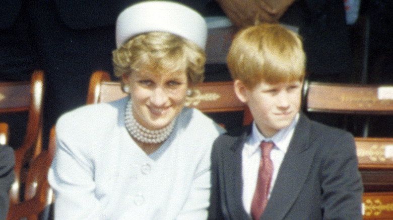 Princess Diana and Prince Harry