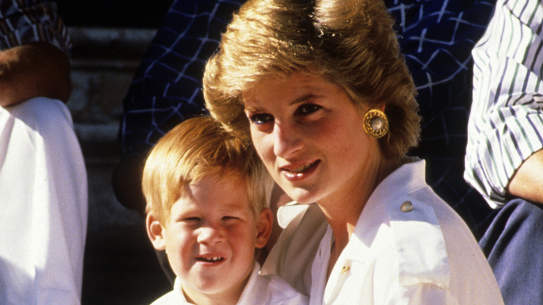 Prince Harry and Princess Diana