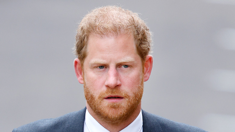 Prince Harry in a suit