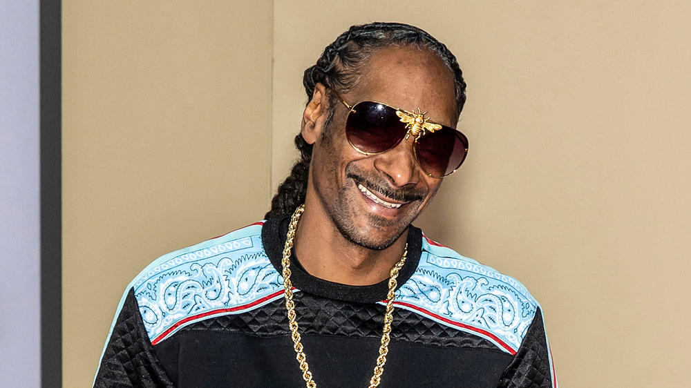 Snoop Dogg smiling