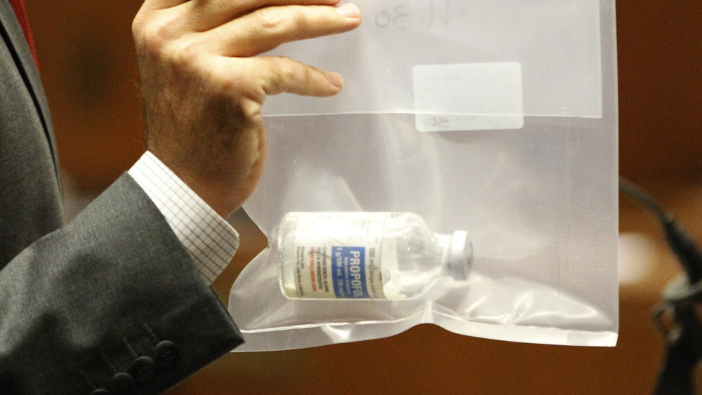 Propofol at Michael Jackson trial