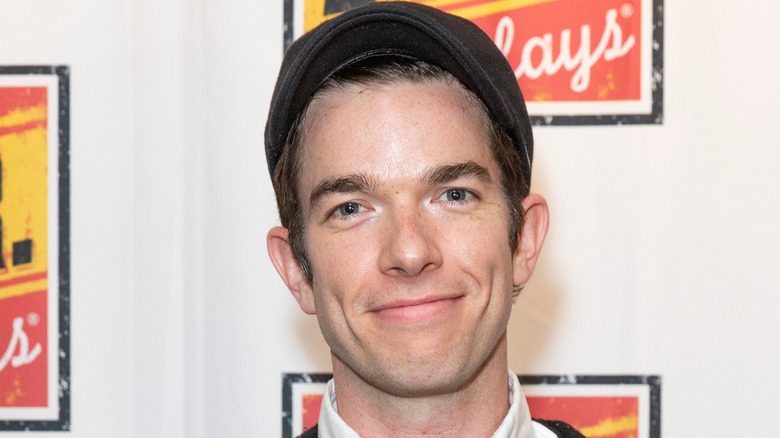 John Mulaney on the red carpet