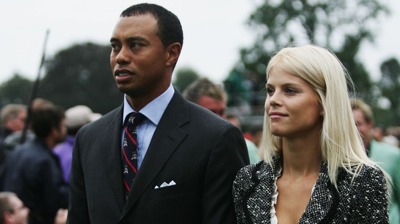 Tiger Woods and Elin Nordegren