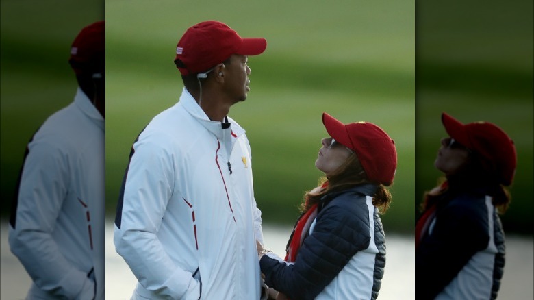 Tiger Woods and Erica Herman