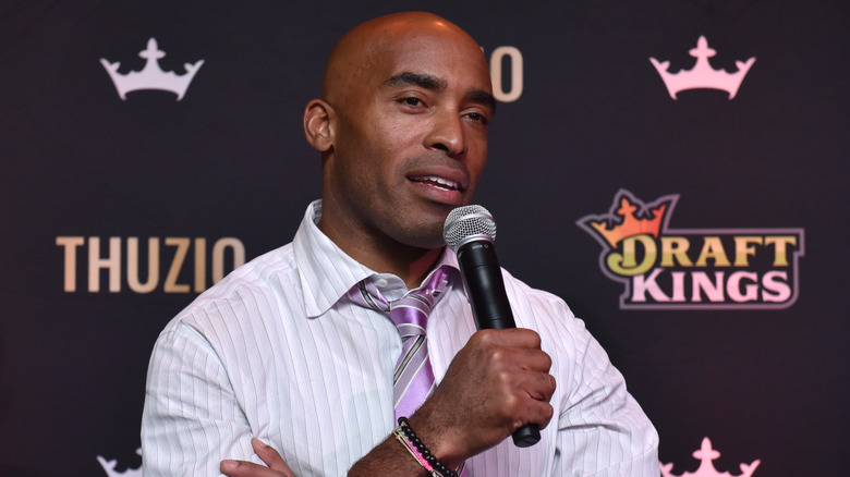 Tiki Barber speaking