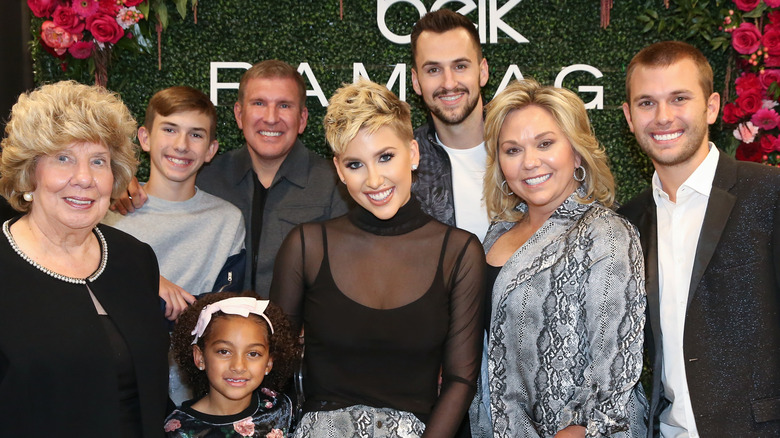 Todd Chrisley and his family 