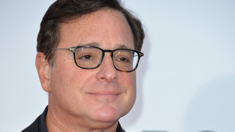 Bob Saget glasses smiling