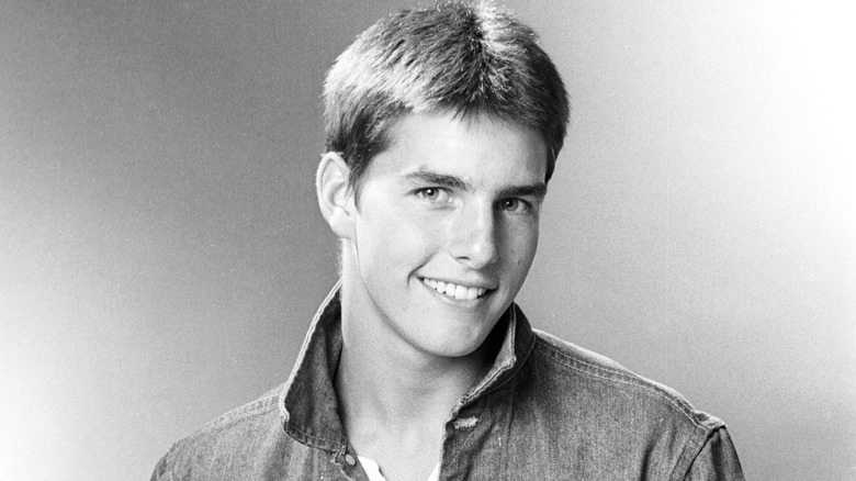 Young Tom Cruise smiling