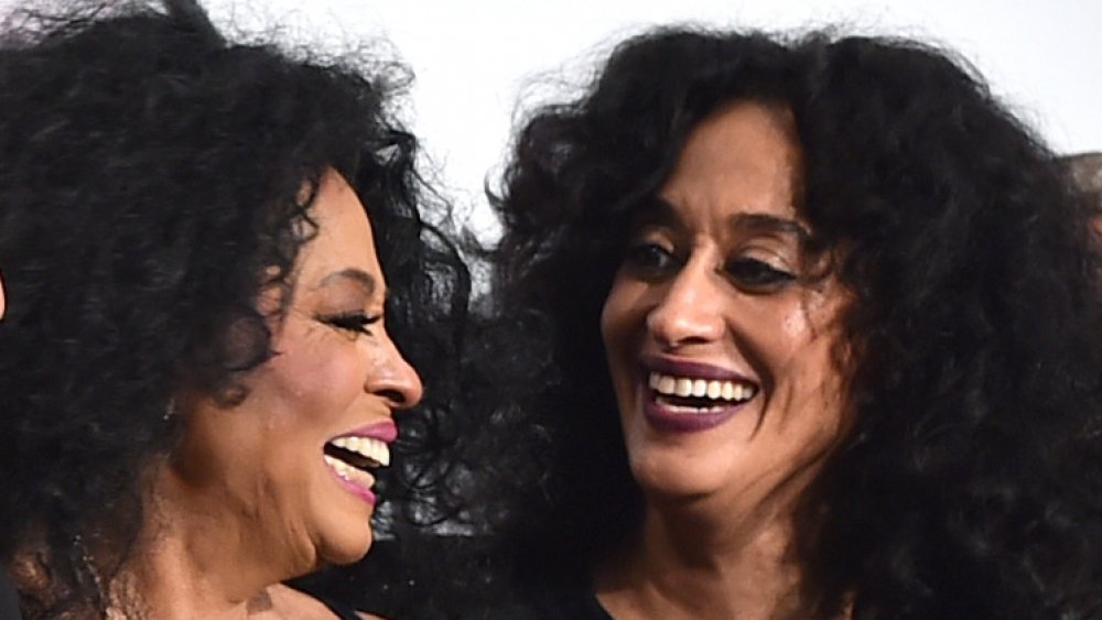 Diana Ross and Tracee Ellis Ross laughing together